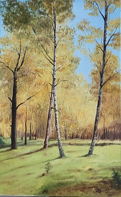 Осень, 58*36, х. м., 1999 г.